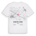 Quartiere Al Mare karta t-shirt