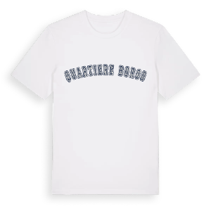 Quartiere Borgo college t-shirt – ekologisk bomull t-shirt från Pinshirt