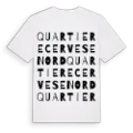 Quartiere Cervese Nord ordlek t-shirt