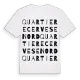 Quartiere Cervese Nord ordlek t-shirt