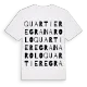Quartiere Granarolo ordlek t-shirt