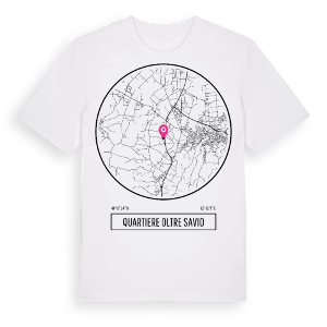 Quartiere Oltre Savio t-shirt – ekologisk bomull t-shirt från Pinshirt