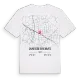 Quartiere Ravennate karta t-shirt