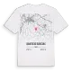 Quartiere Rubicone karta t-shirt