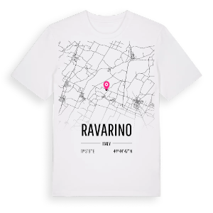 Ravarino karta t-shirt – ekologisk bomull t-shirt från Pinshirt