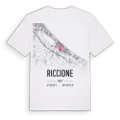 Riccione karta t-shirt