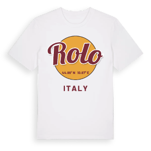 Rolo cirkel t-shirt – ekologisk bomull t-shirt från Pinshirt