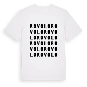 Rovolo ordlek t-shirt – ekologisk bomull t-shirt från Pinshirt