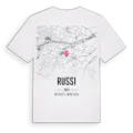 Russi karta t-shirt