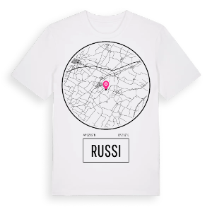 Russi t-shirt – ekologisk bomull t-shirt från Pinshirt
