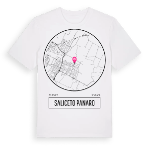 Saliceto Panaro t-shirt – ekologisk bomull t-shirt från Pinshirt