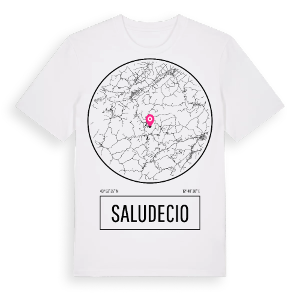 Saludecio t-shirt – ekologisk bomull t-shirt från Pinshirt