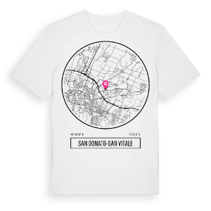 San Donato-San Vitale t-shirt – ekologisk bomull t-shirt från Pinshirt