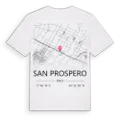San Prospero karta t-shirt