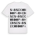 San Secondo Parmense ordlek t-shirt