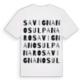 Savignano sul Panaro ordlek t-shirt