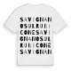 Savignano sul Rubicone ordlek t-shirt