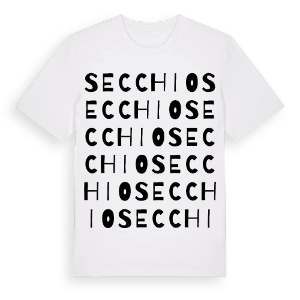 Secchio ordlek t-shirt – ekologisk bomull t-shirt från Pinshirt