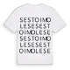 Sesto Imolese ordlek t-shirt