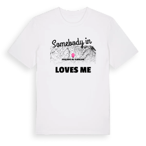 Någon i Sogliano al Rubicone älskar mig t-shirt – ekologisk bomull t-shirt från Pinshirt