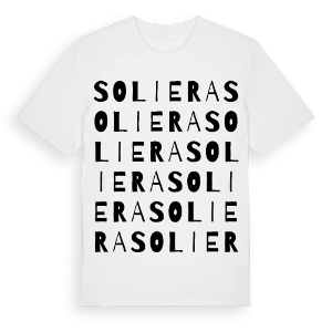 Soliera ordlek t-shirt – ekologisk bomull t-shirt från Pinshirt
