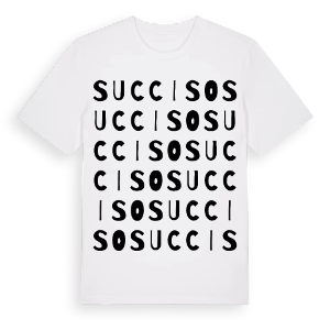 Succiso ordlek t-shirt – ekologisk bomull t-shirt från Pinshirt