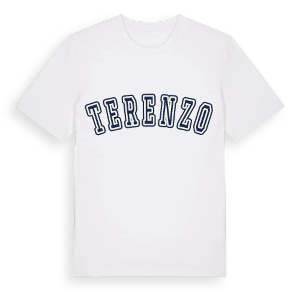 Terenzo college t-shirt – ekologisk bomull t-shirt från Pinshirt