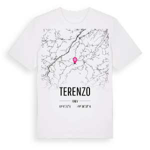 Terenzo karta t-shirt – ekologisk bomull t-shirt från Pinshirt
