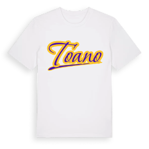 Toano baseball t-shirt – ekologisk bomull t-shirt från Pinshirt