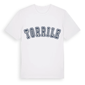 Torrile college t-shirt – ekologisk bomull t-shirt från Pinshirt
