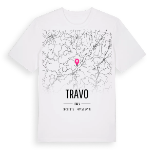 Travo karta t-shirt – ekologisk bomull t-shirt från Pinshirt