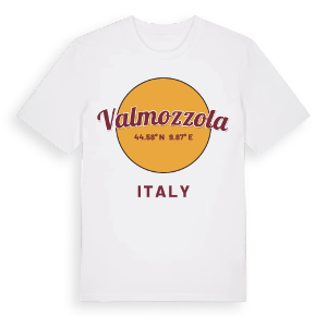 Valmozzola cirkel t-shirt – ekologisk bomull t-shirt från Pinshirt