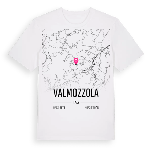Valmozzola karta t-shirt – ekologisk bomull t-shirt från Pinshirt