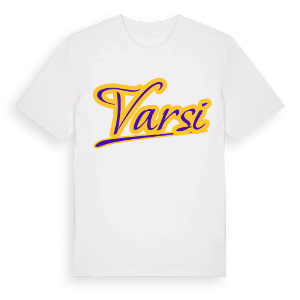Varsi baseball t-shirt – ekologisk bomull t-shirt från Pinshirt