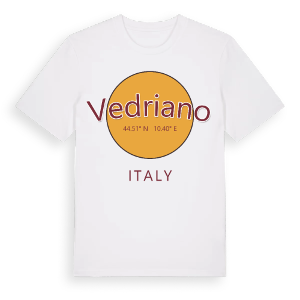 Vedriano cirkel t-shirt – ekologisk bomull t-shirt från Pinshirt