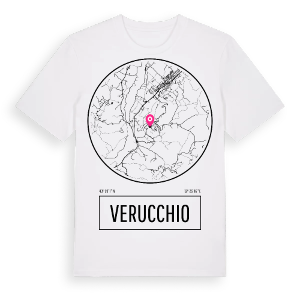 Verucchio t-shirt – ekologisk bomull t-shirt från Pinshirt