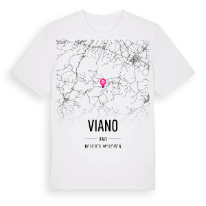 Viano karta t-shirt – ekologisk bomull t-shirt från Pinshirt