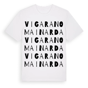 Vigarano Mainarda ordlek t-shirt – ekologisk bomull t-shirt från Pinshirt