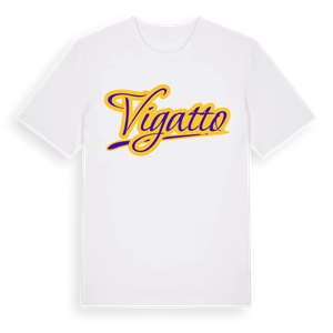 Vigatto baseball t-shirt – ekologisk bomull t-shirt från Pinshirt