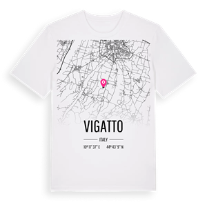 Vigatto karta t-shirt – ekologisk bomull t-shirt från Pinshirt