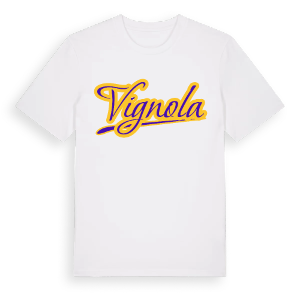 Vignola baseball t-shirt – ekologisk bomull t-shirt från Pinshirt