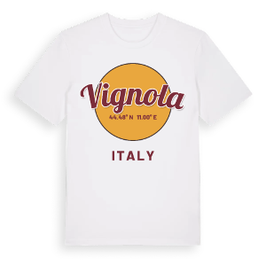 Vignola cirkel t-shirt – ekologisk bomull t-shirt från Pinshirt