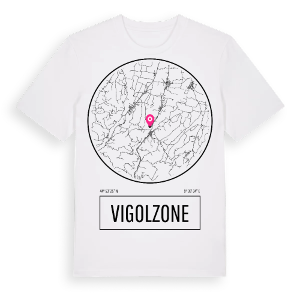 Vigolzone t-shirt – ekologisk bomull t-shirt från Pinshirt