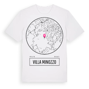 Villa Minozzo t-shirt – ekologisk bomull t-shirt från Pinshirt