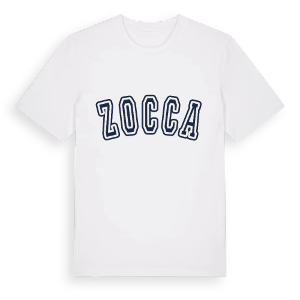 Zocca college t-shirt – ekologisk bomull t-shirt från Pinshirt