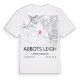 Abbots Leigh karta t-shirt