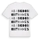 Abingdon on Thames ordlek t-shirt