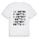 Abington Pigotts ordlek t-shirt