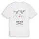 Acaster Malbis karta t-shirt