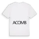 Jag älskar Acomb t-shirt stort tryck